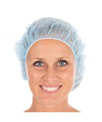 Cepure, Berete, BOUFFANT CAP, PP, zila