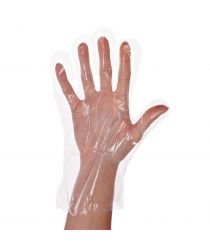 Cimdi HDPE vienreizlietojami L, bez pūdera (iepak. 500 gab.)