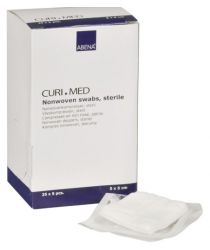 Salvetes neaustas, Curi-MED, 4 kārtas, sterilas