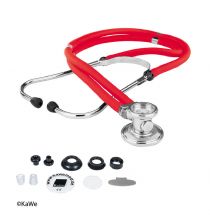 Fonendoskops (stetoskops) Rapport KaWe, sarkans