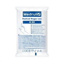 Medicīniskie gumijas pirkstiņi, N20