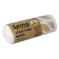 Atkritumu maisi rullī SPINO, 15L, N20