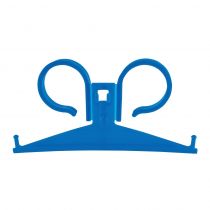 Urīna maisiņu turētājs, plastmasas, zils