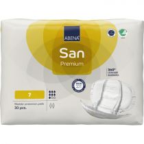 Ieliktnīši urīna nesaturēšanai Abena San 7 Premium, 63x36 cm, N30
