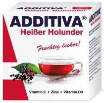 Additiva Karstais plūškoks + C vitamīns + cinks + D3 vitamīns, (Heiβer Holunder) pulveris paciņās Nr.10