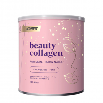 ICONFIT skaistuma kolagēns ar zemeņu-piparmētru garšu, 300 gr pulveris 
