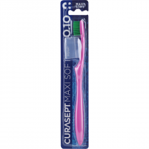 Curasept Soft 0,15, mīksta zobu birste, rozā