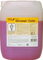 Skinsept Color, šķīdums ādas dezinfekcijai uz spirta bāzes, 5 litri