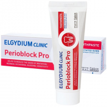ELGYDIUM Perioblock PRO zobu pasta pret smaganu kairinājumu, iekaisumiem un asiņošanu, 50ml