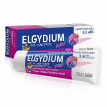ELGYDIUM Kids zobu pasta ar ogu garšu bērniem 3-6 gadi, 50ml