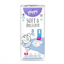 Happy Midi autiņbiksītes, 3.izmērs (5-9kg), N50