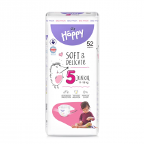 HAPPY JUNIOR autiņbiksītes, 5. izmērs (11-18 kg), N52