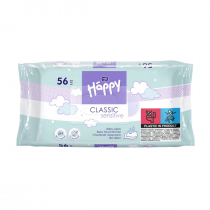HAPPY Classic Sensitive mitrās salvetes, N56
