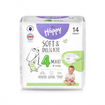 HAPPY MAXI autiņbiksītes, 4. izmērs (8-14 kg)