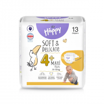 HAPPY MAXI PLUS autiņbiksītes, 4+ izmērs (9-15 kg)