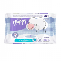 HAPPY SENSITIVE mitrais WC papīrs, N42