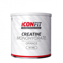 ICONFIT Mikronizēts Kreatīna Monohidrāts, apelsīnu, 300 g