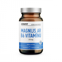 ICONFIT Magnijs ar B6 vitamīnu, kapsulas Nr.90
