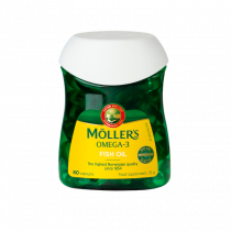 Möller’s Omega-3 zivju eļļa kaps. N80
