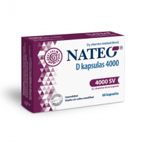Nateo D 4000 IU capsules No. 60