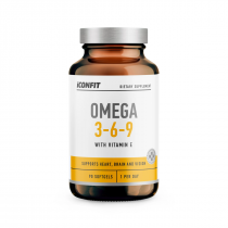 ICONFIT Omega-3-6-9 taukskābes, kapsulas Nr.90