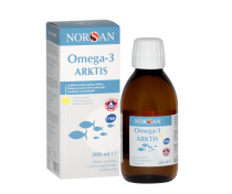NORSAN Omega-3 ARKTIS ar citronu garšu, 200 ml 