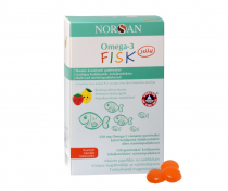 NORSAN Omega-3 FISK Jelly želejkonfektes Nr.120 