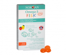 NORSAN Omega-3 FISK Jelly želejkonfektes Nr.45 