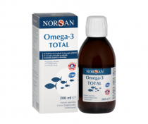 NORSAN Omega-3 TOTAL ar dabīgu garšu, 200 ml 
