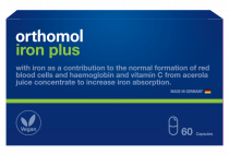Orthomol Iron plus kapsulas Nr.60 dienu devas