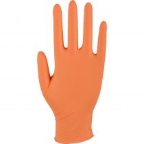 Cimdi, nitrila, Classic Sensitive, XS oranži, ABENA N100