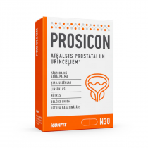 ICONFIT Prosicon - atbalsts prostatai un urīnceļiem, kapsulas Nr.30 