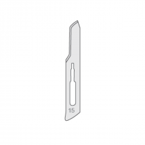 Vienreizlietojami, sterili skalpeļu asmeņi Nr.15, N100