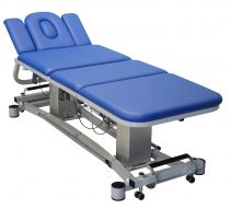 4-daļīga fizioterapijas kušete ar regulējamu augstumu