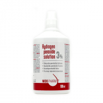 Ūdeņraža peroksīda sķīdums, MIDOPHARM, 100ml