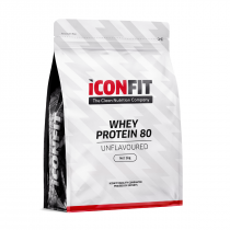 ICONFIT Whey proteīns 80 bez garšas, 1kg