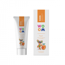 Woom Kids Peach zobu pasta bērniem no 3g. līdz 8g., 50ml