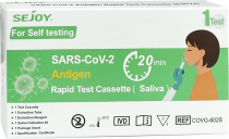 SEJOY SARS-CoV-2 Antigen Rapid Saliva siekalu tests 