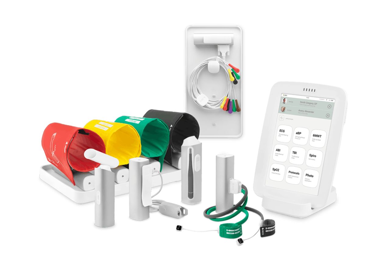 MESI mTABLET wireless digital diagnostic system for medical clinics